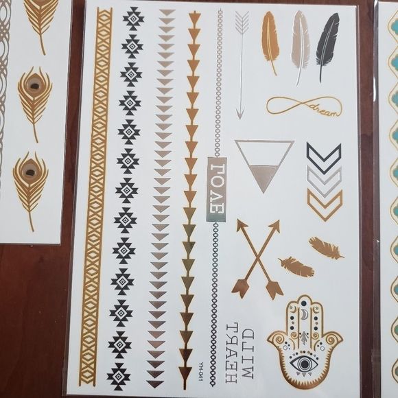 Flash Tattoos - Metallic beach - Picture 4 of 7